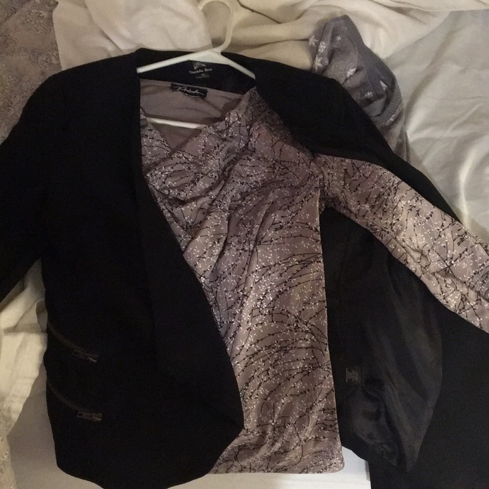 Jacket & dress shirt